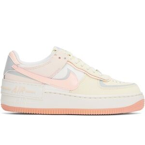 Nike Women's Pastel Cream and Pink Sneakers
